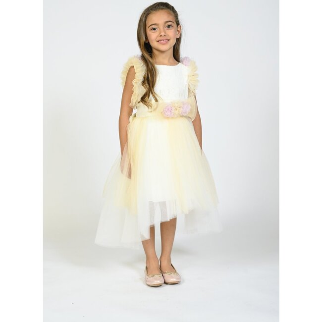 Lorain Dress, White - Dresses - 2