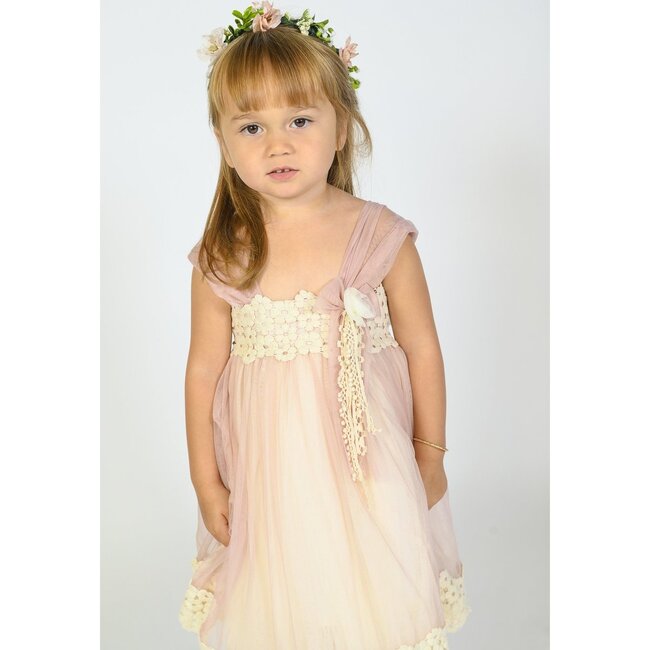 Sharon Dress, Pink - Dresses - 7