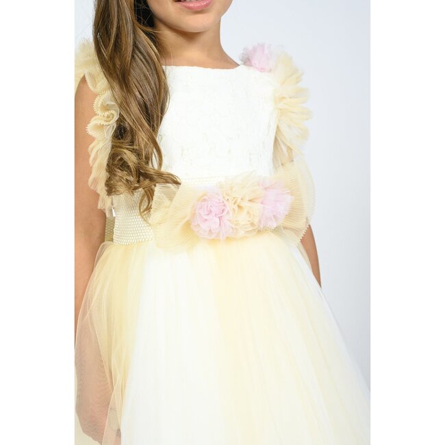 Lorain Dress, White - Dresses - 6