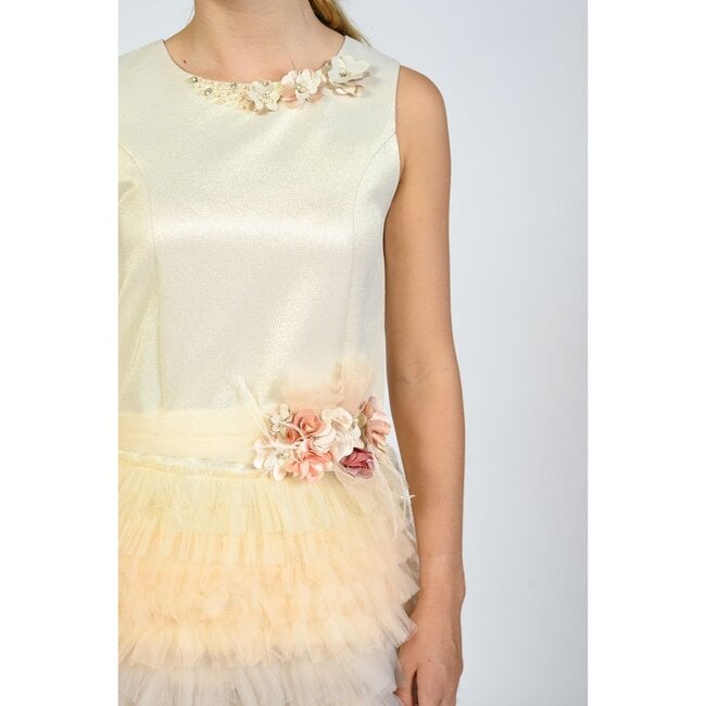 Euclid Dress, Champagne - Dresses - 7