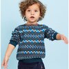 Miles Sweater, Maverick Blue - Sweaters - 2