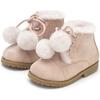 Zoey Pompon Boots, Pink - Boots - 3