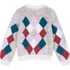 Ally Jumper, Multi Argyle - Sweaters - 2