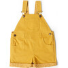 Yellow Denim Overall Shorts - Overalls - 1 - thumbnail