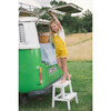 Yellow Denim Overall Shorts - Overalls - 2