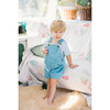 Sky Blue Overall Shorts - Overalls - 2