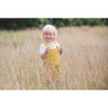 Yellow Denim Overall Shorts - Overalls - 4