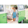 Sky Blue Overall Shorts - Overalls - 3