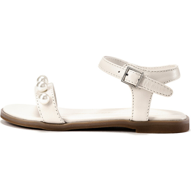 Fleur Sandal, White - Sandals - 1