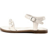 Fleur Sandal, White - Sandals - 1 - thumbnail