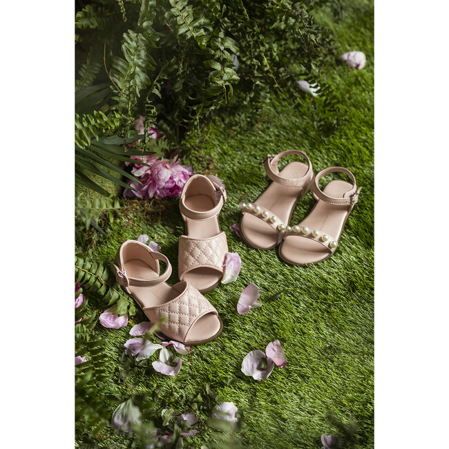 Fleur Sandal, Beige - Sandals - 3