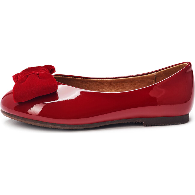 Mina Bow Flats, Burgundy