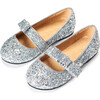 Mia Flats, Silver Glitter - Flats - 2 - thumbnail