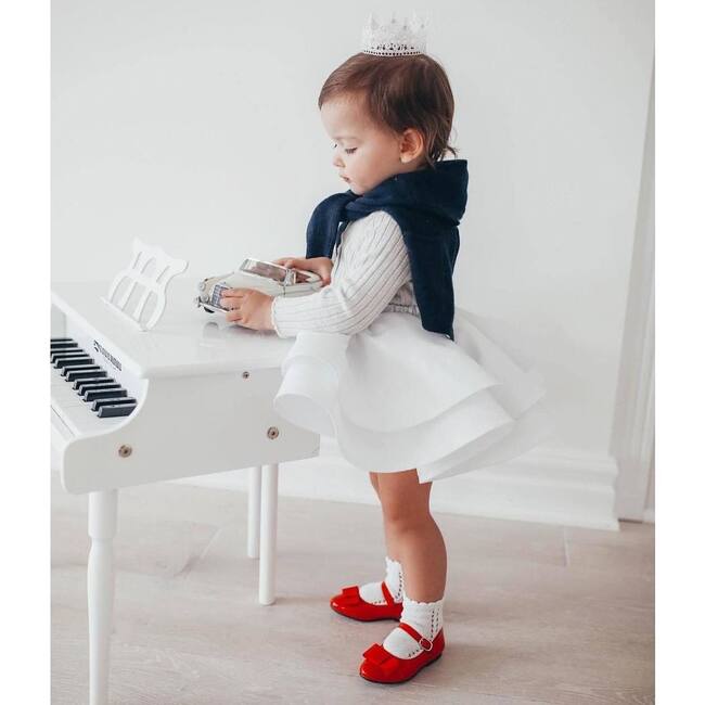 Ellen Bow Mary Jane, Red - Mary Janes - 3