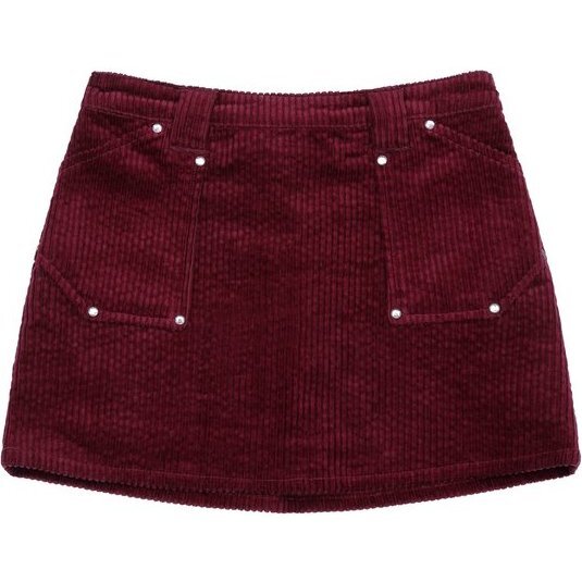 Rhea Pocket Skirt, Mulberry Jam Chunky Corduroy - Velveteen Skirts ...