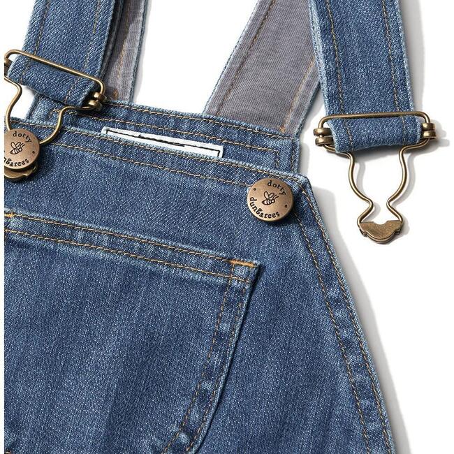Overall Dress, Stonewash Denim - Play Dresses - 3
