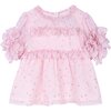 Hillary Top, Pretty in Pink Lurex Dot - Dresses - 1 - thumbnail