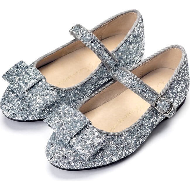 Ellen Mary Janes, Silver Glitter - Mary Janes - 2