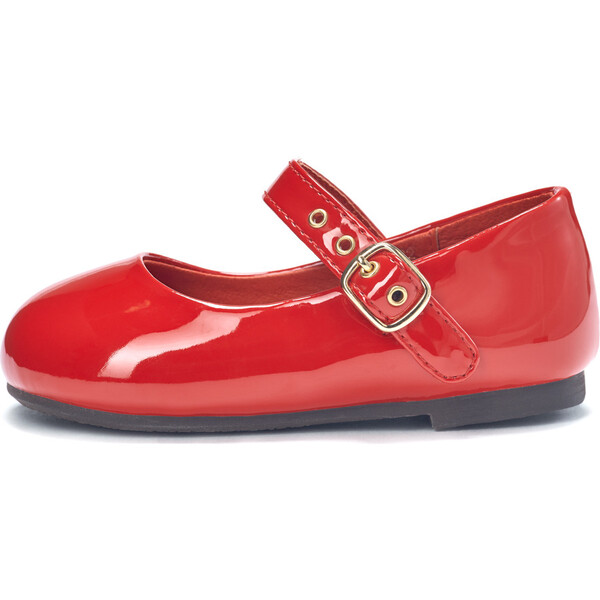 Eva Patent Leather Mary Jane, Red - Age of Innocence Shoes | Maisonette