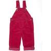 Corduroy Dungarees, Hot Pink - Overalls - 1 - thumbnail