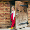 Corduroy Dungarees, Hot Pink - Overalls - 2