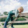 Corduroy Dungarees, Bottle Green - Overalls - 2