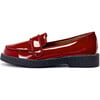 Bobby Loafers, Burgundy - Loafers - 1 - thumbnail