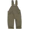 Denim Dungarees, Olive Green - Overalls - 1 - thumbnail