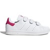 Velcro Child Stan Smith, Pink - Sneakers - 1 - thumbnail