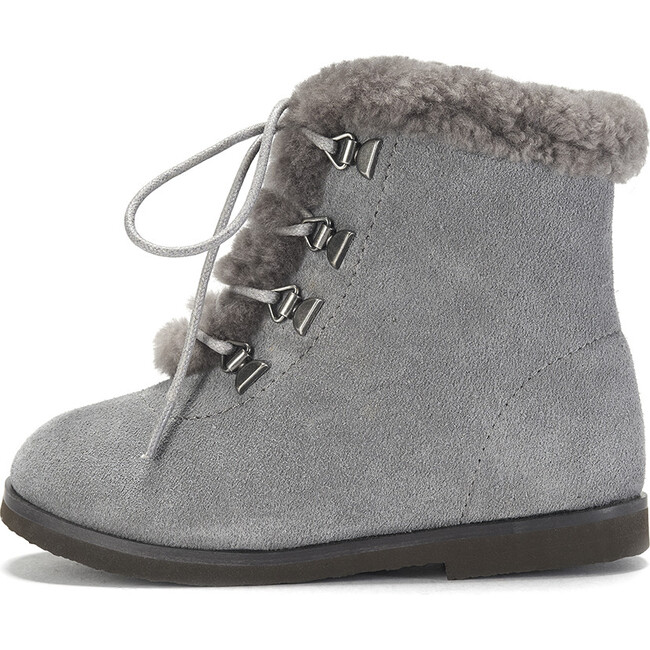 Amy Boots, Grey - Boots - 1