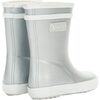 Baby Flac Rain Boot, Silver - Rain Boots - 2