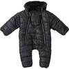 Baby Nest Pramsuit, Blue Camo - Coats - 1 - thumbnail