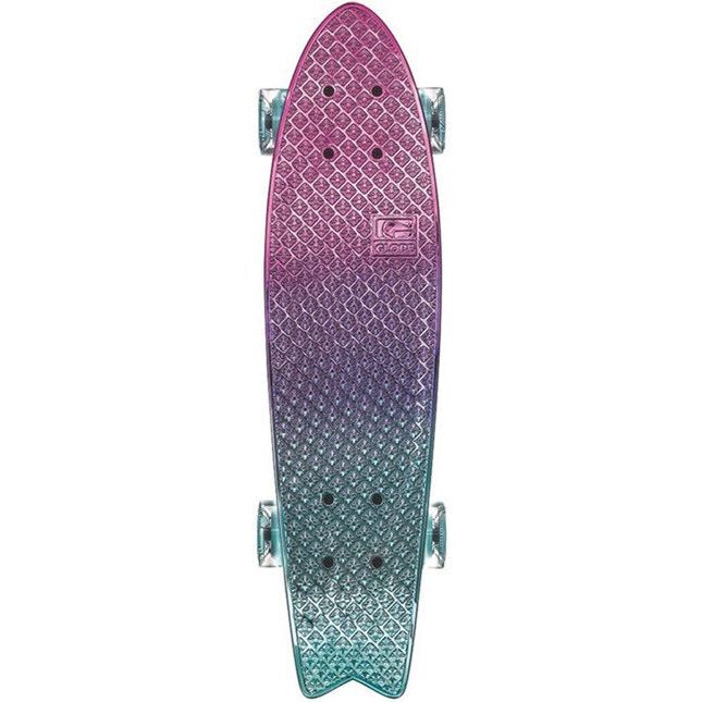 Chrome 23" Skateboard, Pink & Blue - Sports Gear - 1