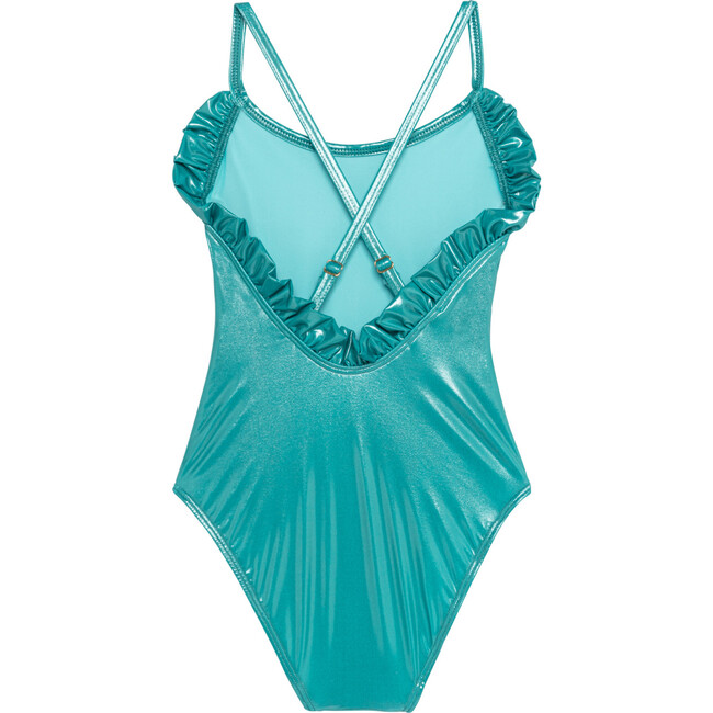 Sorbet One Piece Swimsuit, Aqua - One Pieces - 2