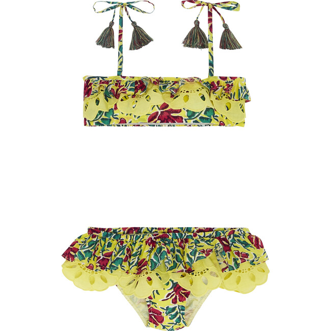 Freesia Bikini, Yellow - Two Pieces - 1