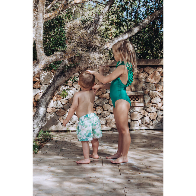 Bora Bora One Piece, Green Tennis - One Pieces - 3