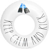 32" Junior Ring Float, Keep Calm and Kick. - Pool Floats - 1 - thumbnail