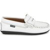 Penny Moccasins in Smooth Leather, White - Loafers - 1 - thumbnail