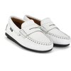 Penny Moccasins in Smooth Leather, White - Loafers - 3