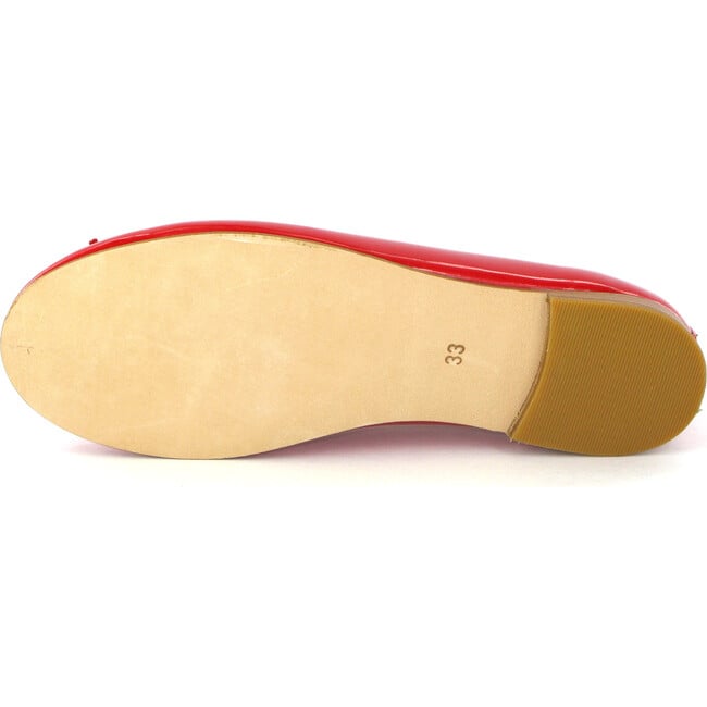 Patent Leather Ballerina, Red - Flats - 5