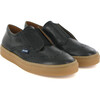 Oxford Tennis Sneaker, Black Leather - Sneakers - 2