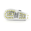 Baby Penny Moccasins in Metallic Leather, Silver - Loafers - 6
