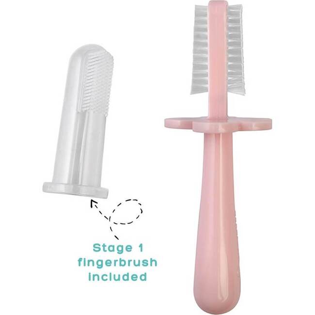 Double Sided Toothbrush, Blush
