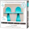Double Silicone Spoons, Teal - Food Storage - 2