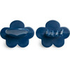 Ergonomic Utensils with Travel Case, Navy - Tableware - 4