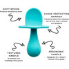 Double Silicone Spoons, Teal - Food Storage - 3