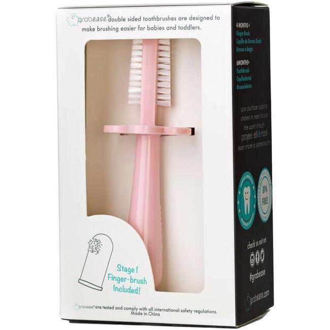 Double Sided Toothbrush, Blush - Dental Hygiene - 5