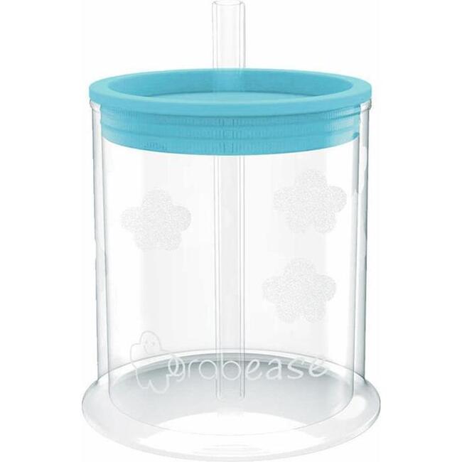 Spoutless Sippy & Straw Convertible Cup Set, Teal - Sippy Cups - 3