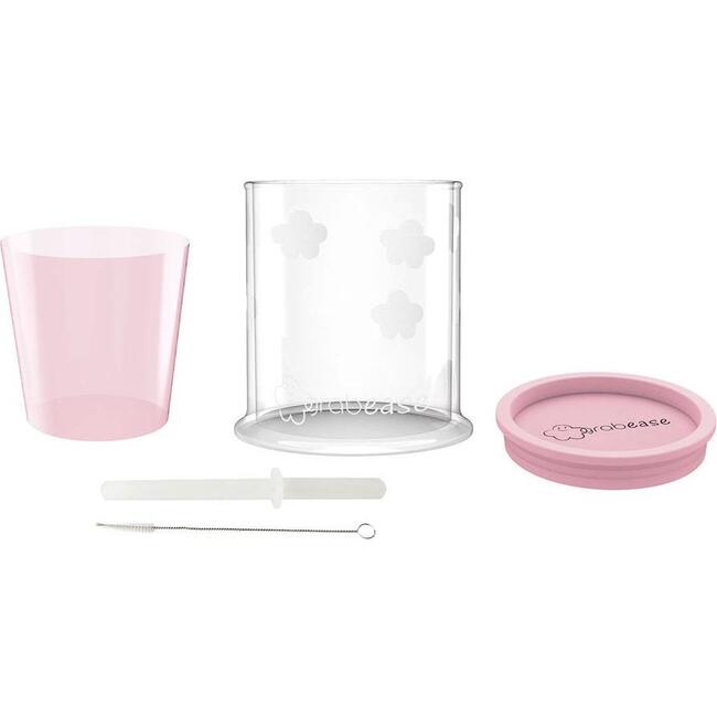 Spoutless Sippy & Straw Convertible Cup Set, Blush