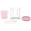 Spoutless Sippy & Straw Convertible Cup Set, Blush - Sippy Cups - 1 - thumbnail